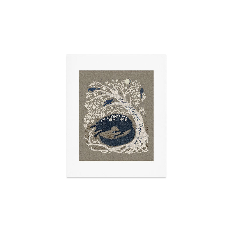 Let Sleeping Dogs Lie Art Print Gallery Image 1