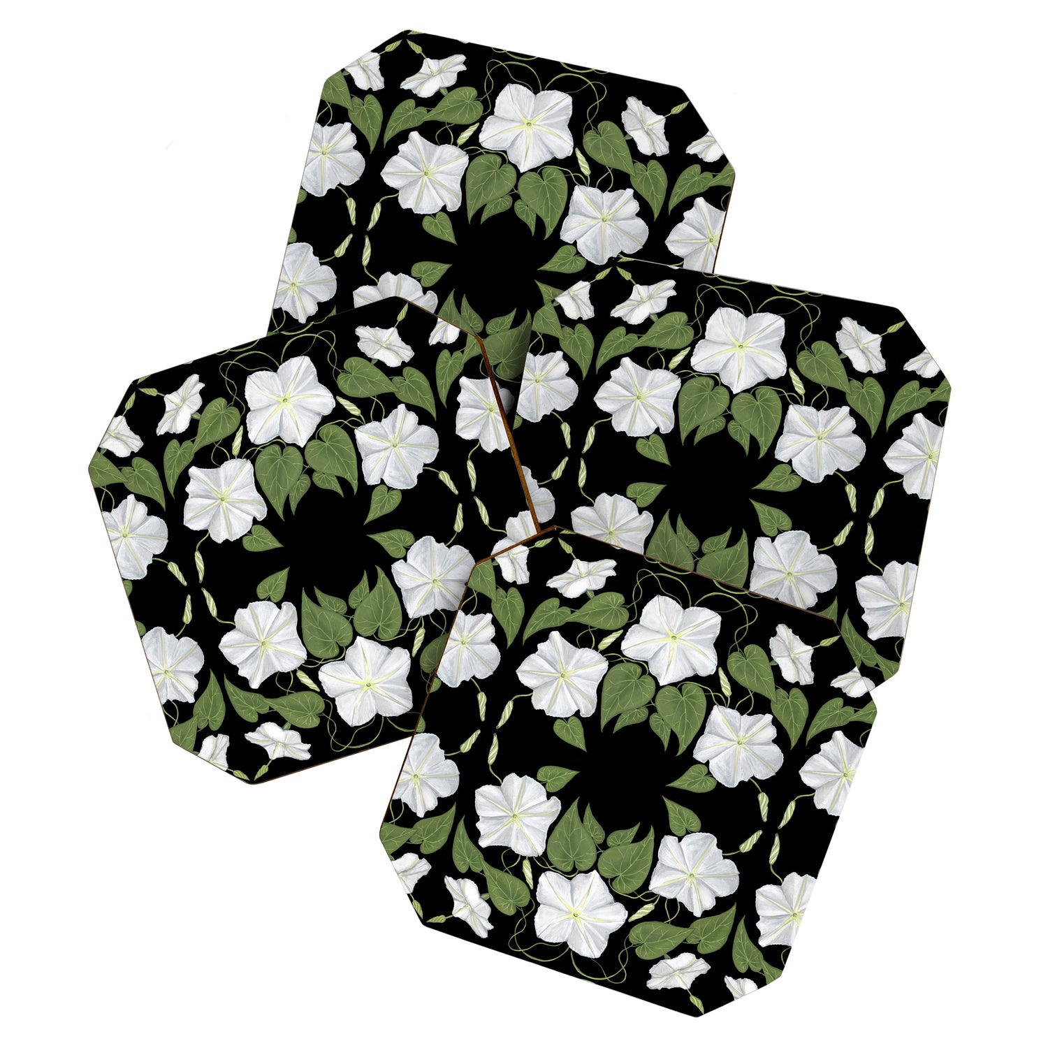 Moonflowers Coaster Gallery Image 1