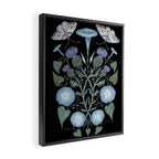 Morning Glory and Thistle Framed Canvas Print Gallery Image 2