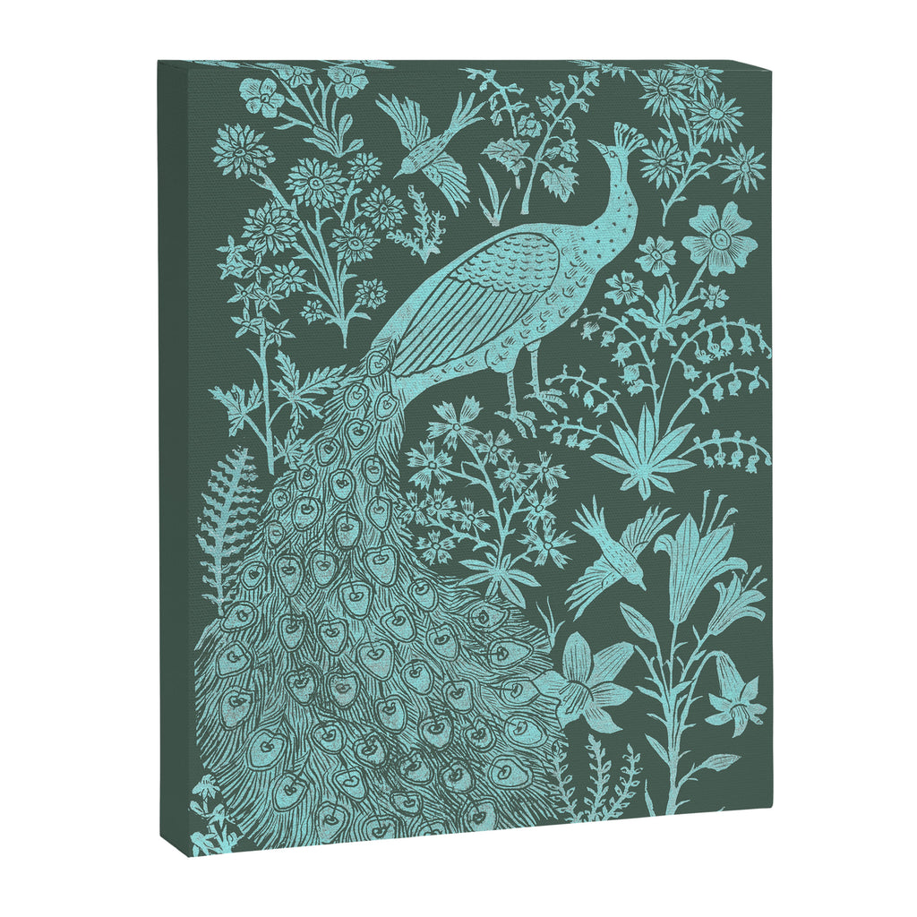 Peacock Garden Canvas Print Gallery Image 6