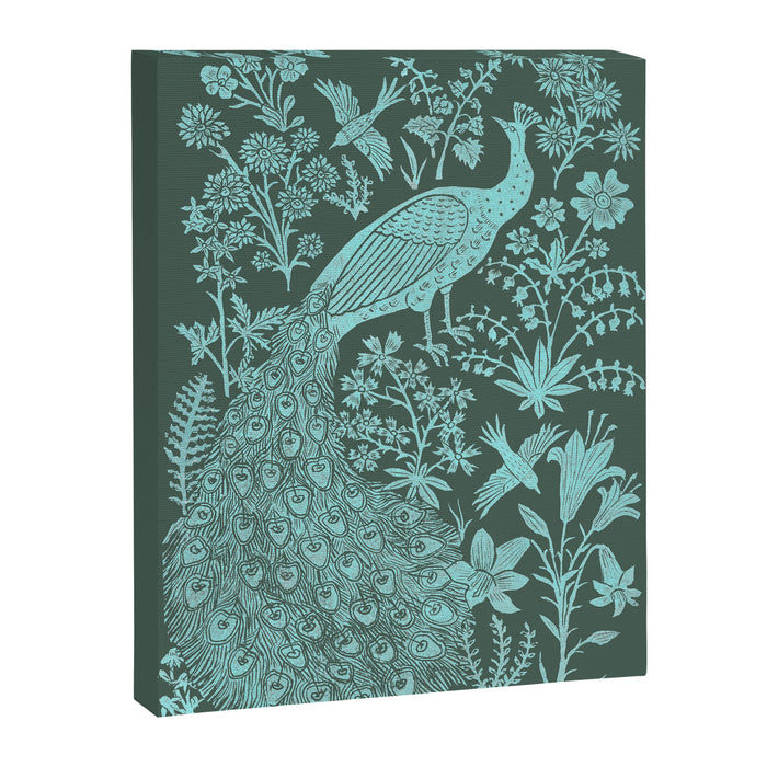 Peacock Garden Canvas Print Gallery Image 1