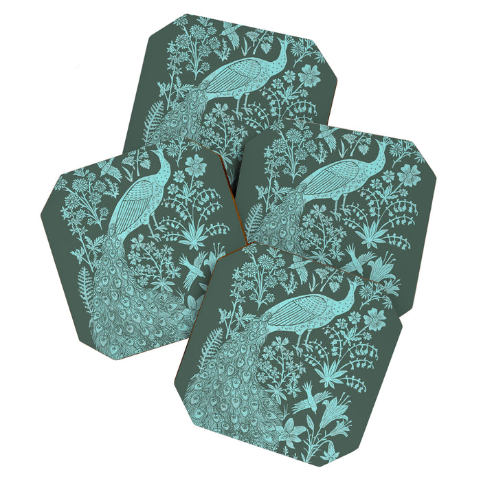 Peacock Garden Coaster Gallery Image 1