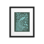 Peacock Garden Framed Art Print Gallery Image 5