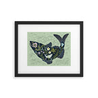 Pisces Framed Art Print Gallery Image 5