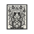 Rose Owls Framed Canvas Print Gallery Image 6