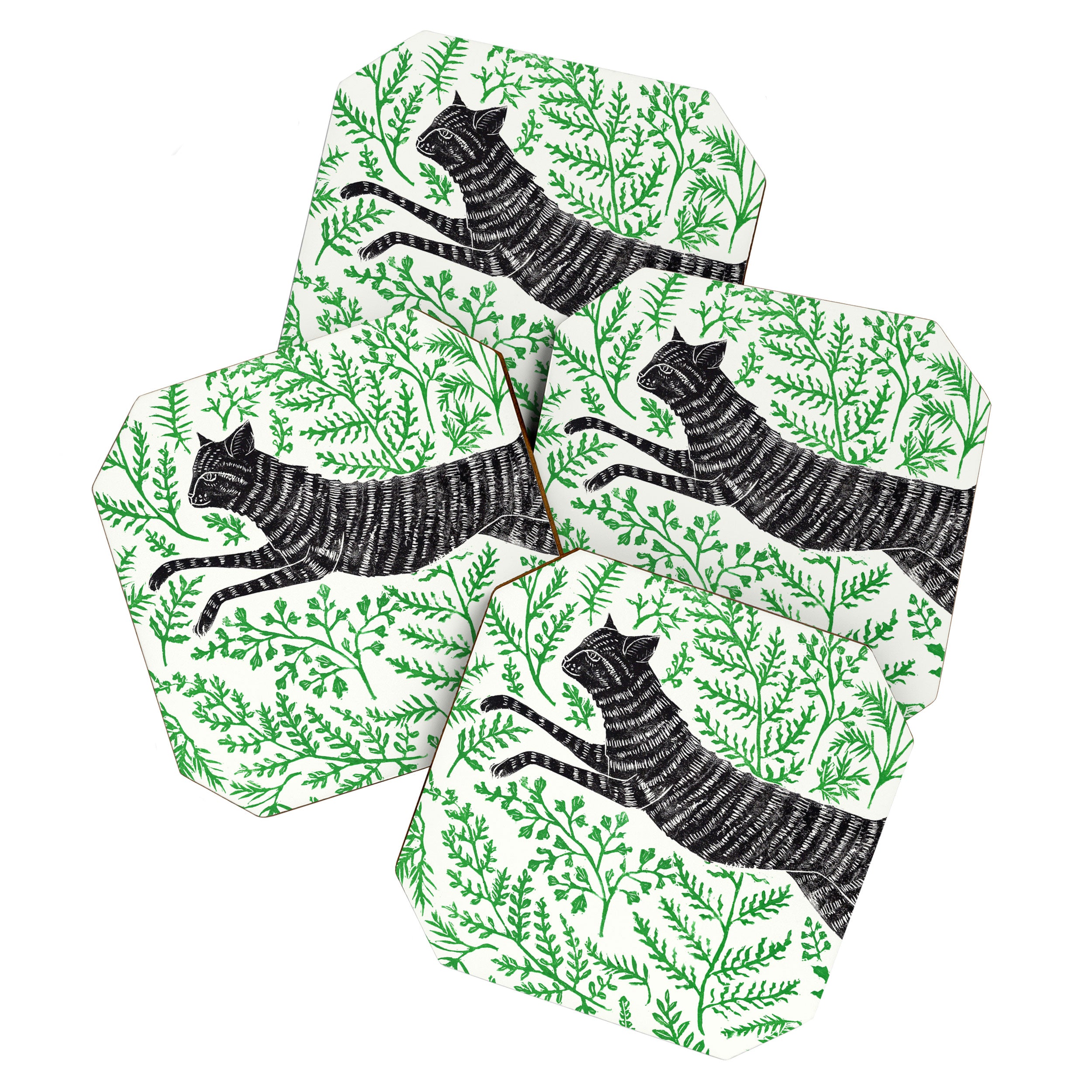 Running through Ferns Coaster Gallery Image 1