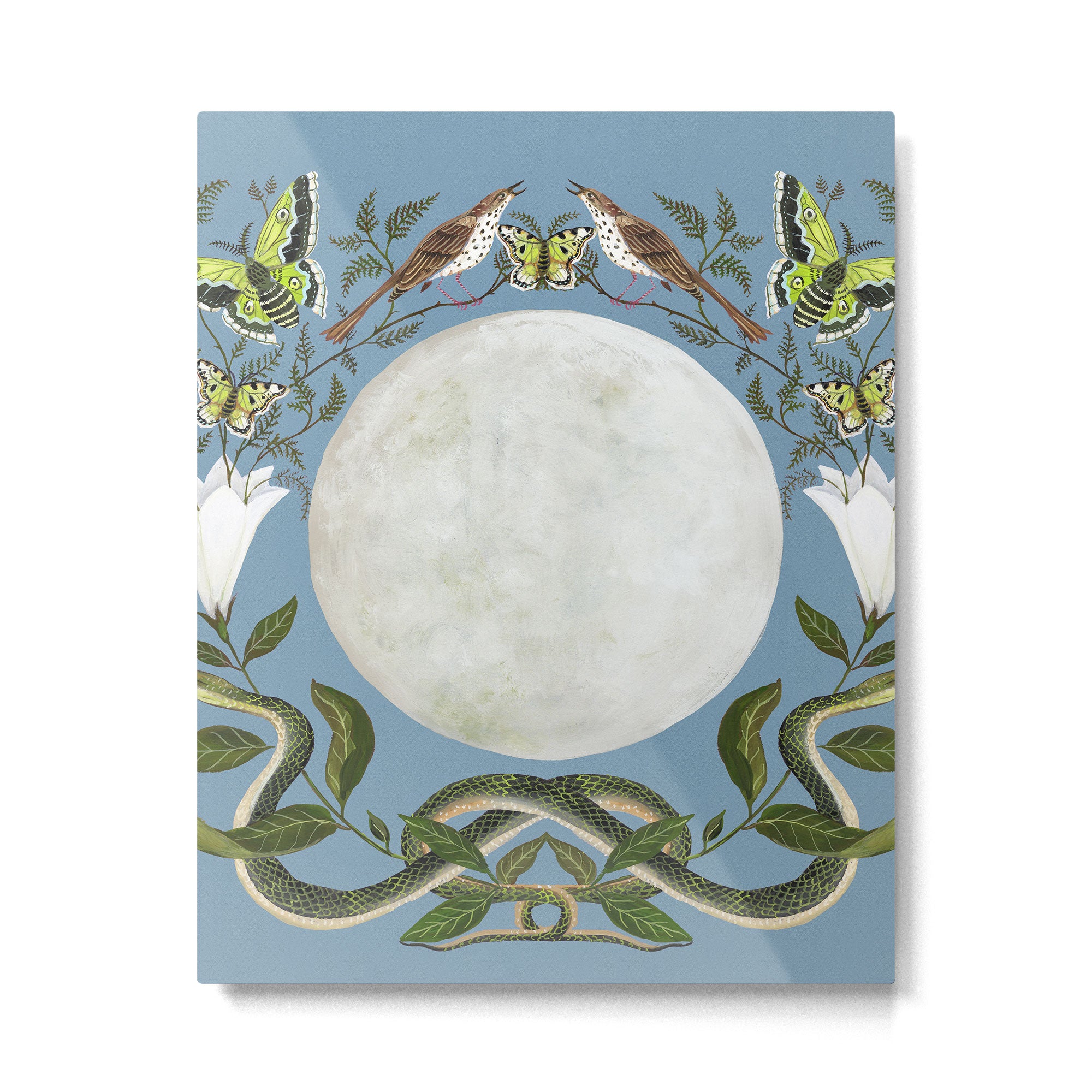 Snake Moon Metal Print Gallery Image 6