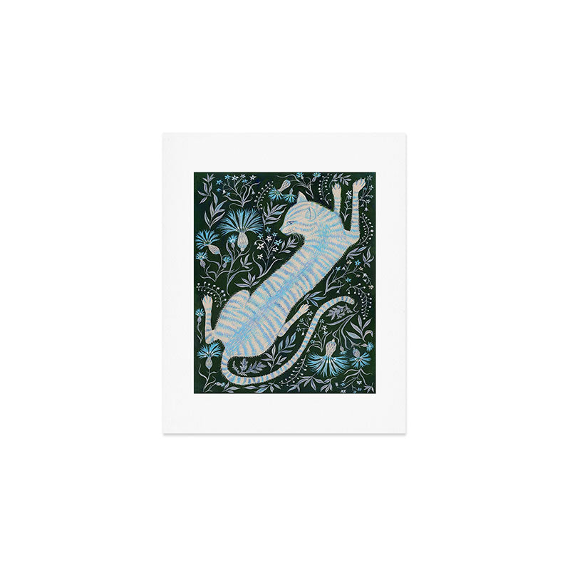 Stretched Out in the Garden Art Print Gallery Image 1