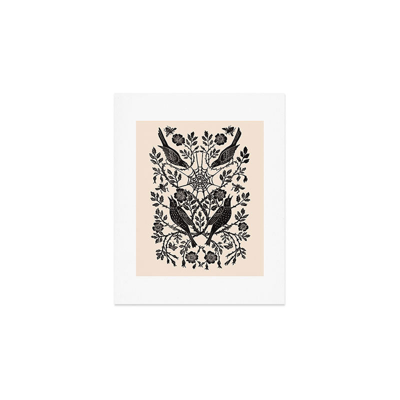 Tangle Rose Art Print Gallery Image 1