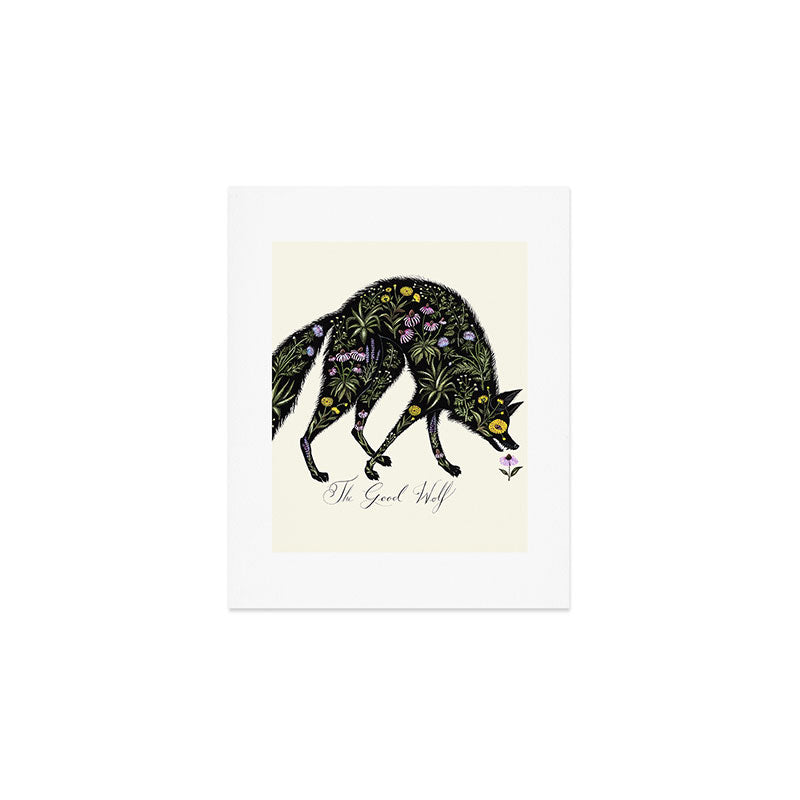 The Good Wolf Art Print Gallery Image 1