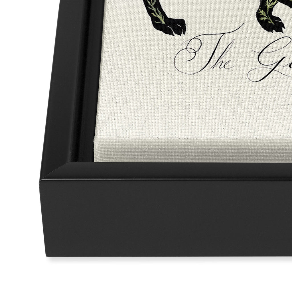 The Good Wolf Framed Canvas Print Gallery Image 3