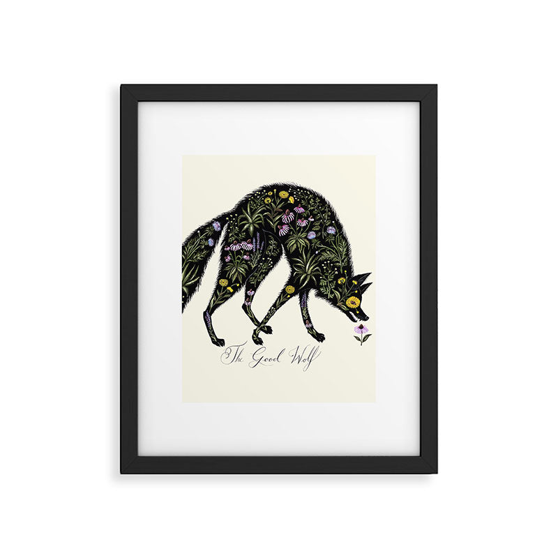 The Good Wolf Framed Art Print Gallery Image 6
