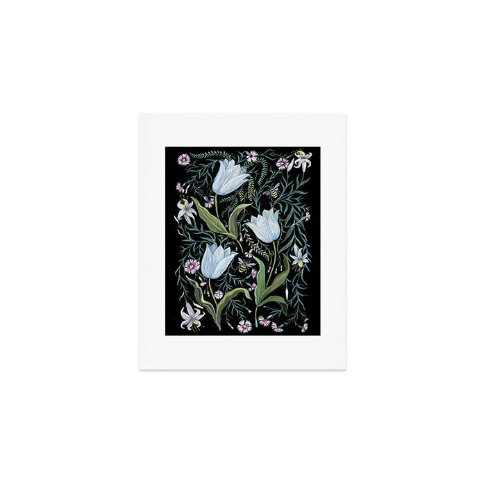Through the Tulips Art Print Gallery Image 1