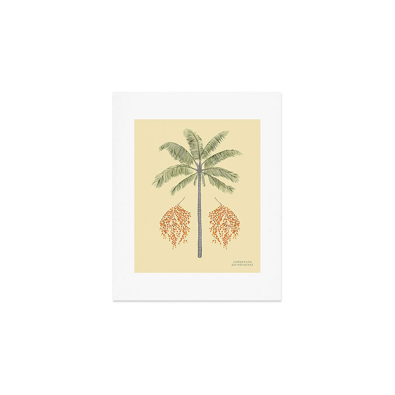 Wax Palm Art Print Gallery Image 1