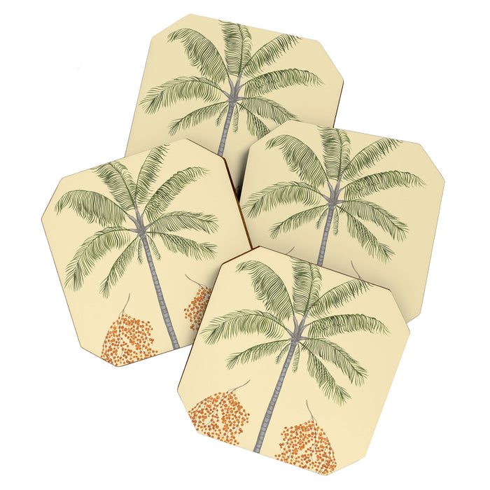 Wax Palm Coaster Gallery Image 1