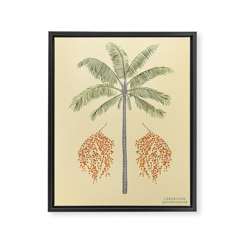 Wax Palm Framed Canvas Print Gallery Image 6