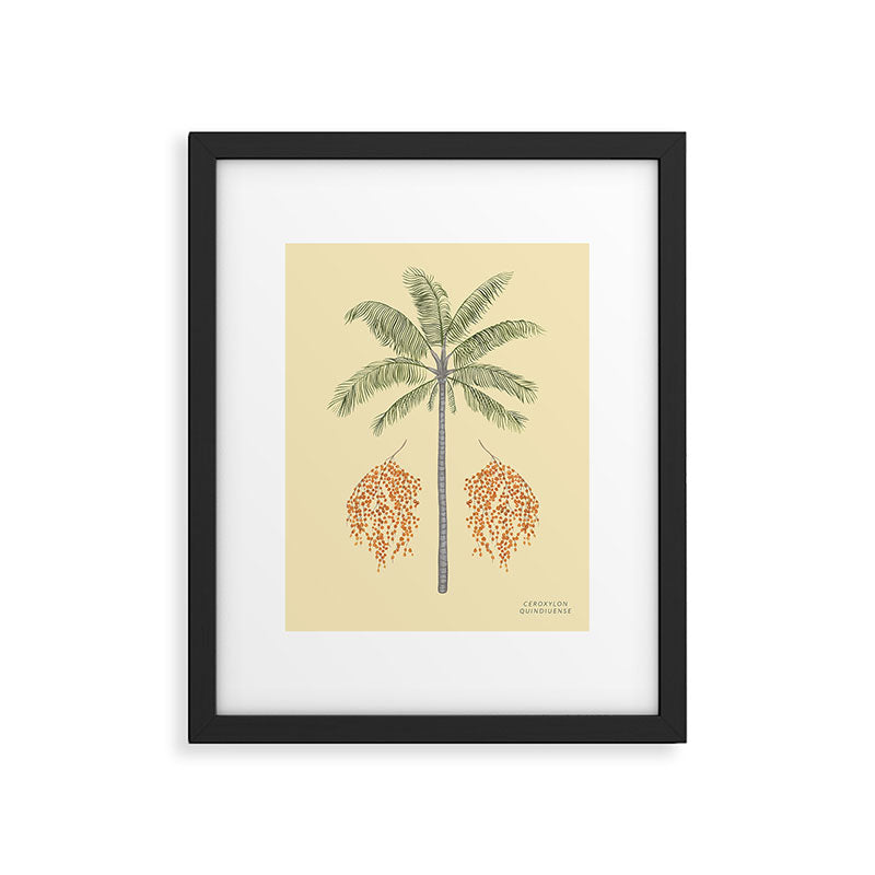 Wax Palm Framed Art Print Gallery Image 5