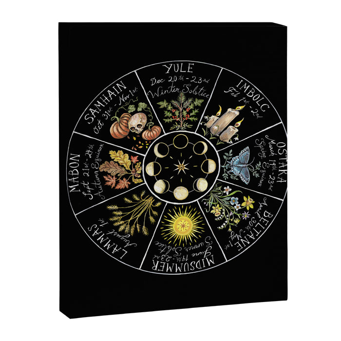 Wheel of the Year Canvas Print Gallery Image 1