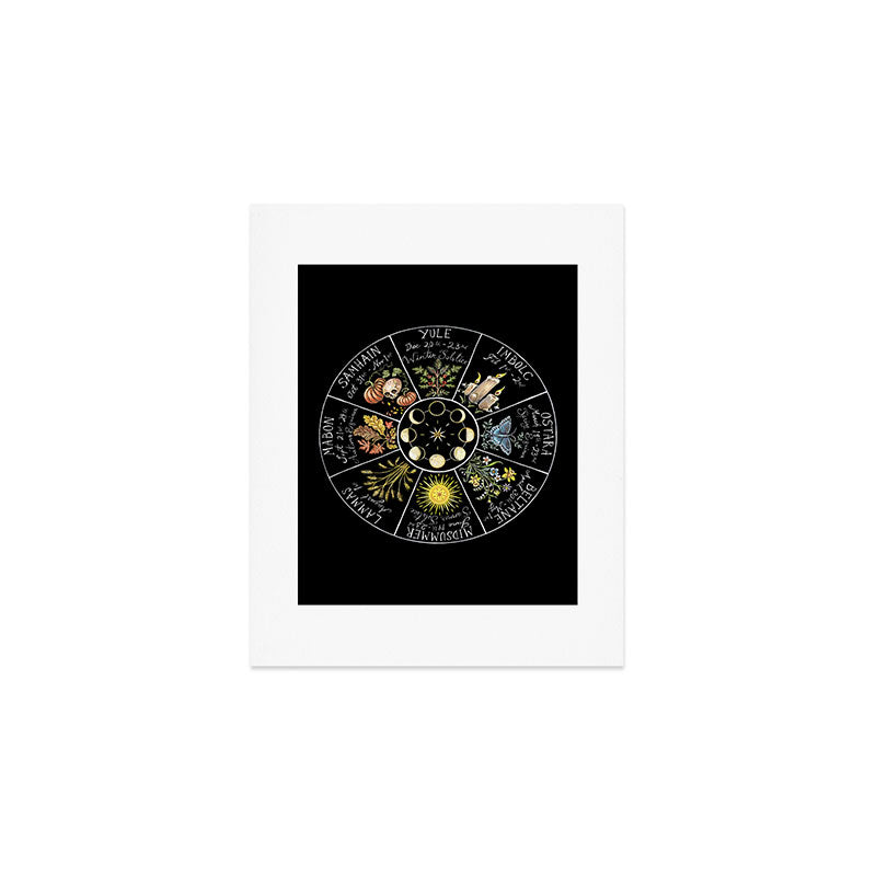 Wheel of the Year Art Print Gallery Image 1