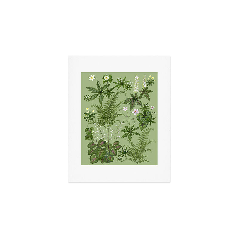 Woodland Garden Art Print Gallery Image 1
