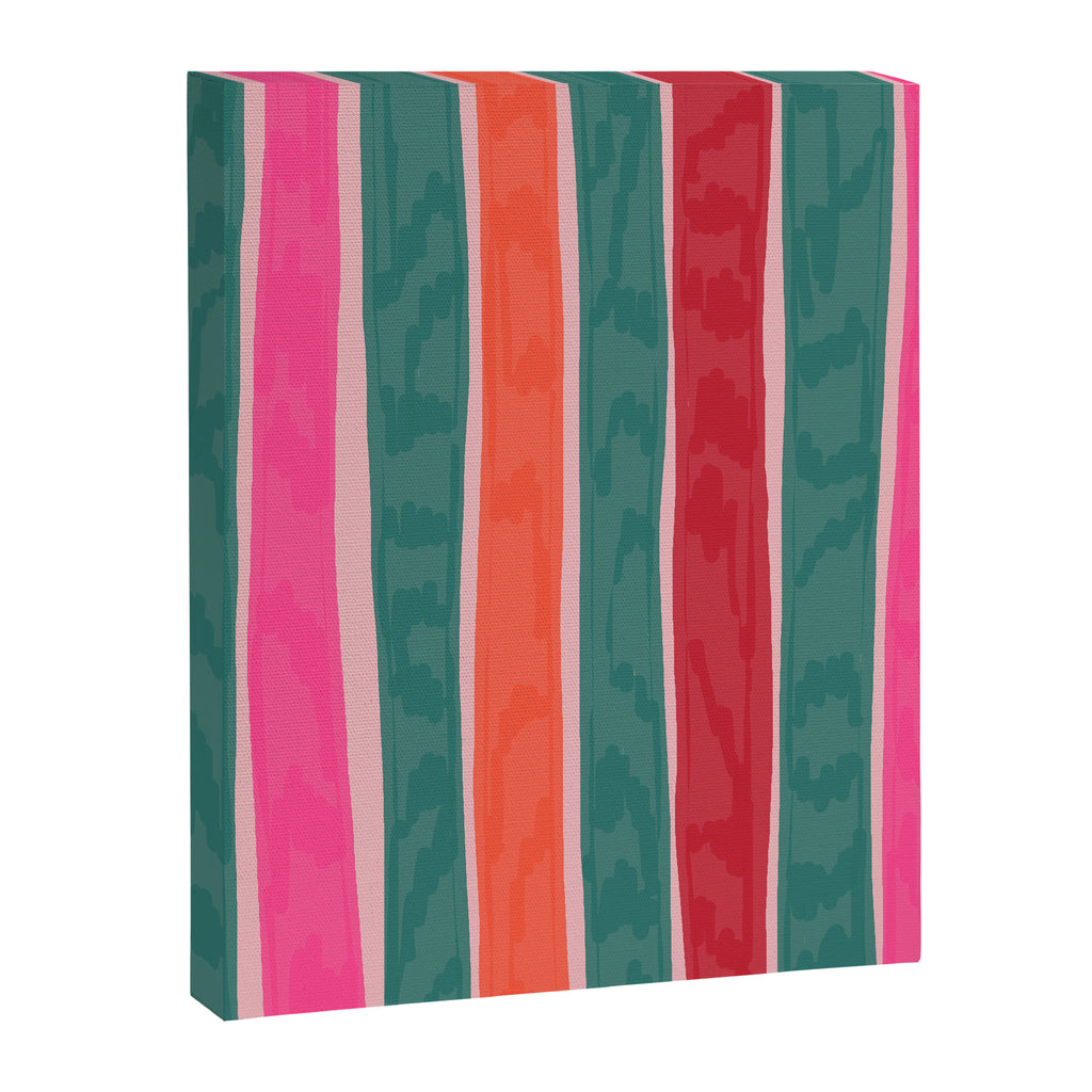 Festive Stripes Canvas Print Gallery Image 6