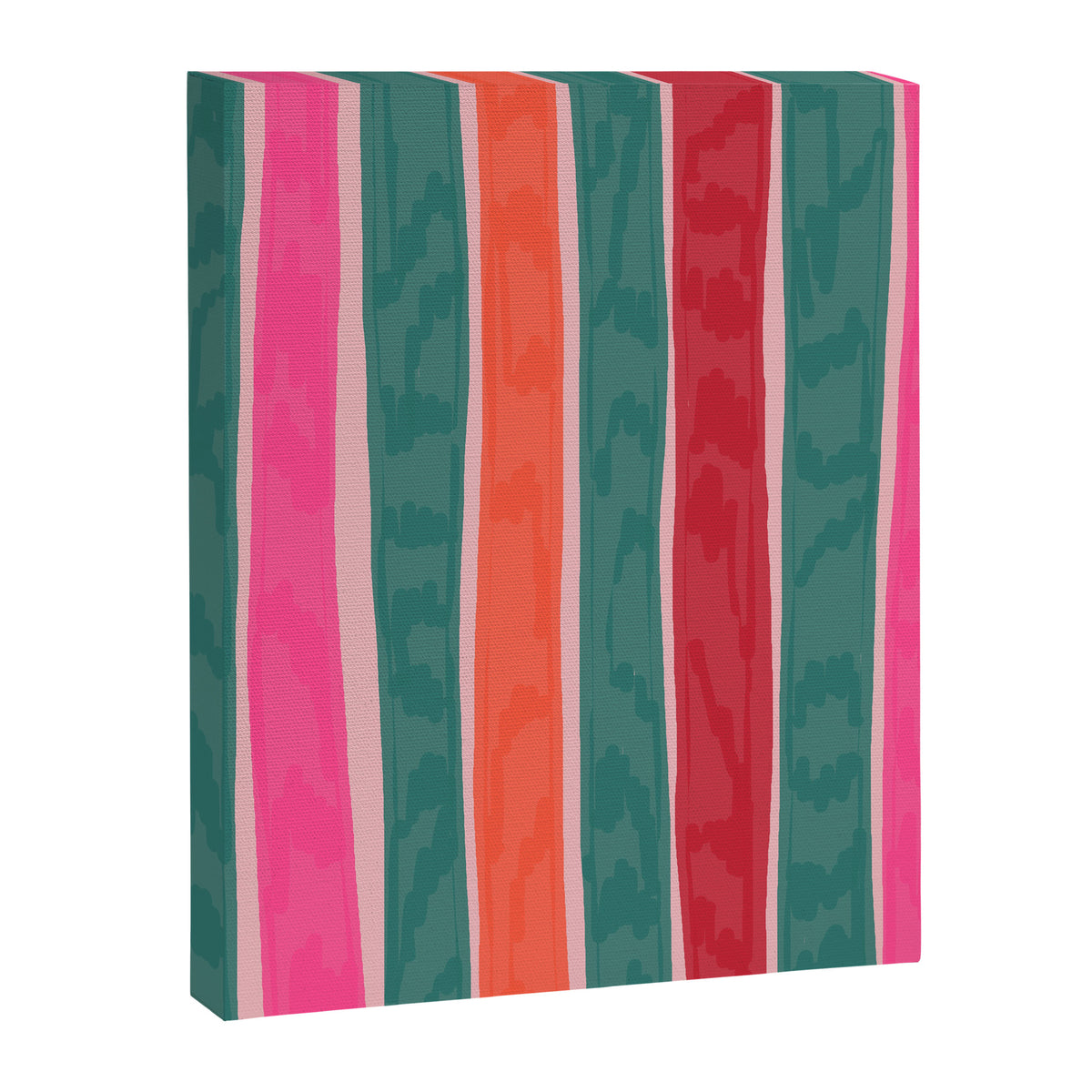 Festive Stripes Canvas Print Gallery Image 6