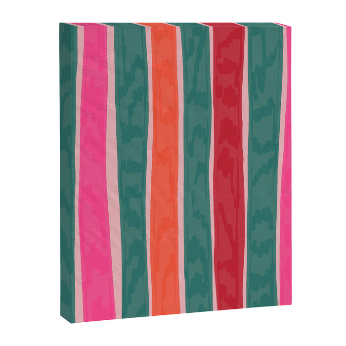 Festive Stripes Canvas Print Gallery Image 1