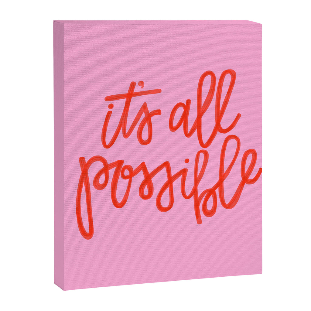 It's all possible Canvas Print Gallery Image 8