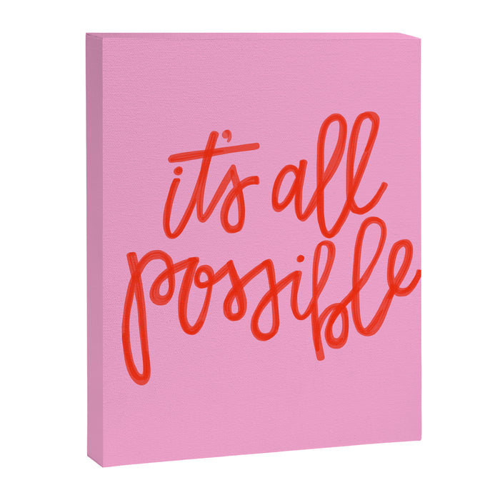 It's all possible Canvas Print Gallery Image 1