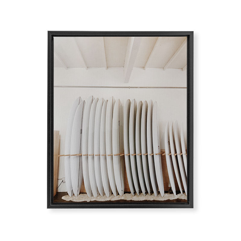 Clean Surf Framed Canvas Print Gallery Image 3