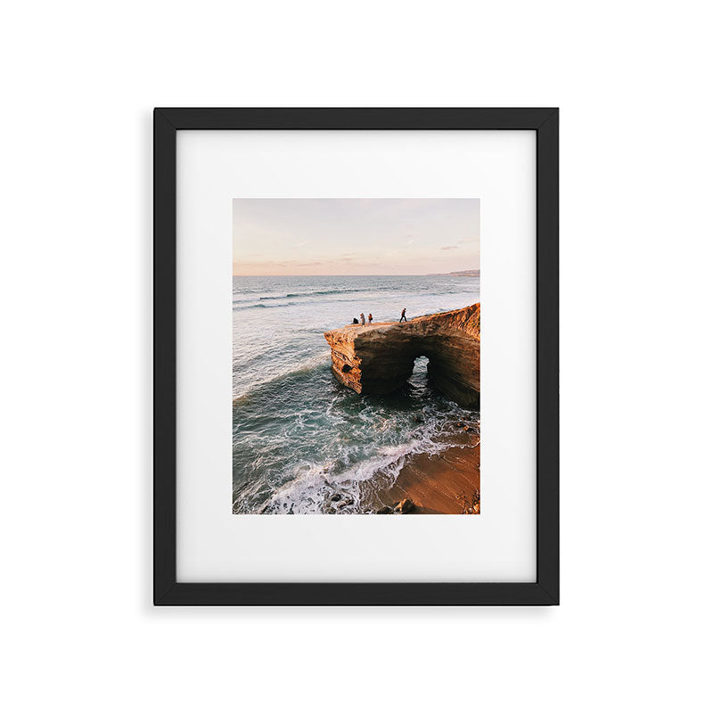 Sunset Cliffs Framed Art Print Gallery Image 5