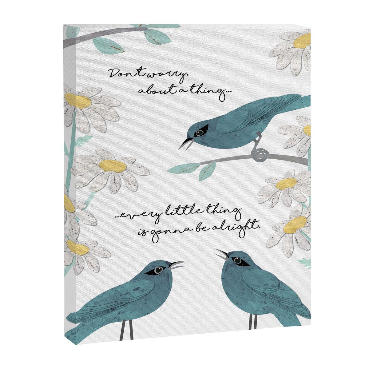 Three Little Birds (Parts 1 and 2) Canvas Print Gallery Image 6