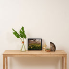 Glacier Wild Flowers Framed Canvas Print Gallery Image 4