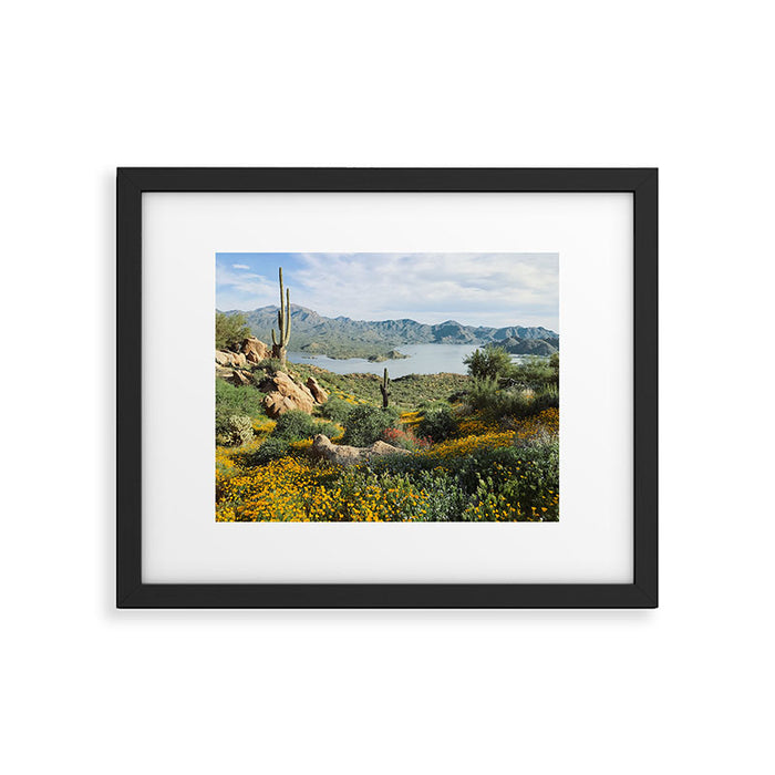 Arizona Blooms Framed Art Print Gallery Image 1