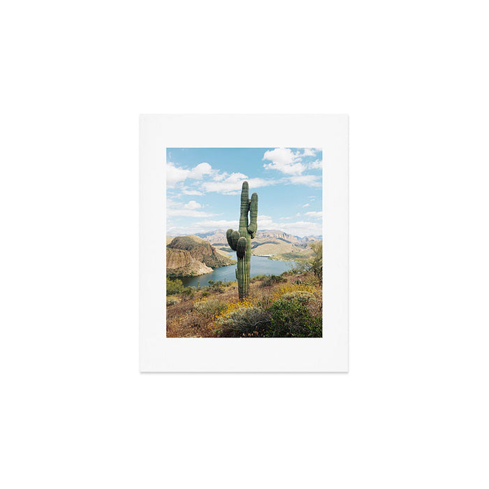 Arizona Saguaro Art Print Gallery Image 1