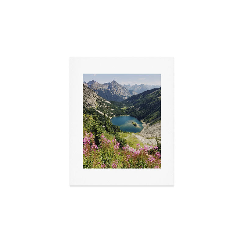 Cascade Summer Wildflowers Art Print Gallery Image 1
