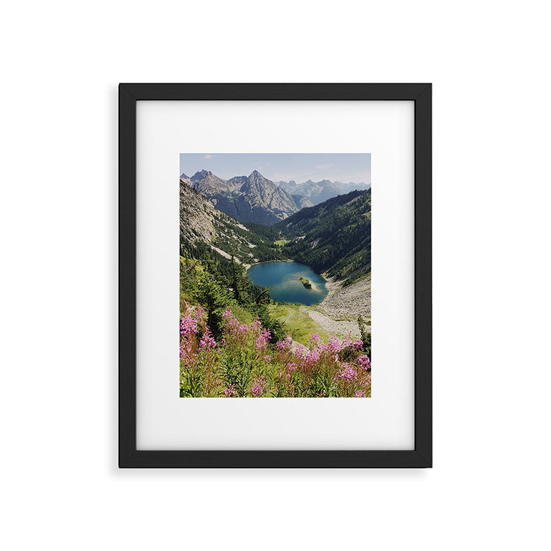 Cascade Summer Wildflowers Framed Art Print Gallery Image 5