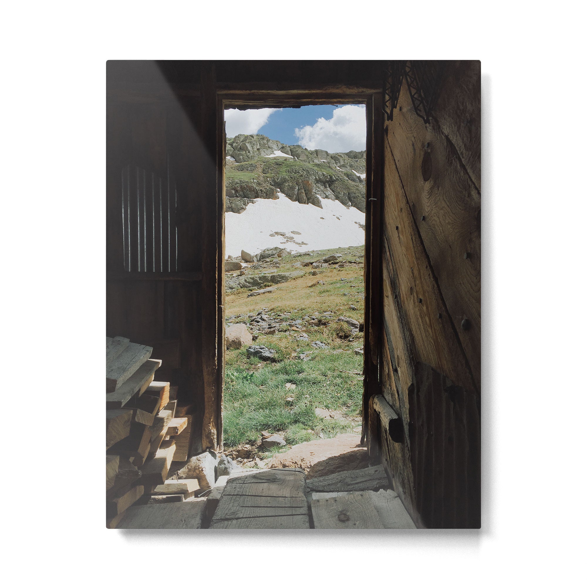 Colorado Mountain Cabin Metal Print Gallery Image 4