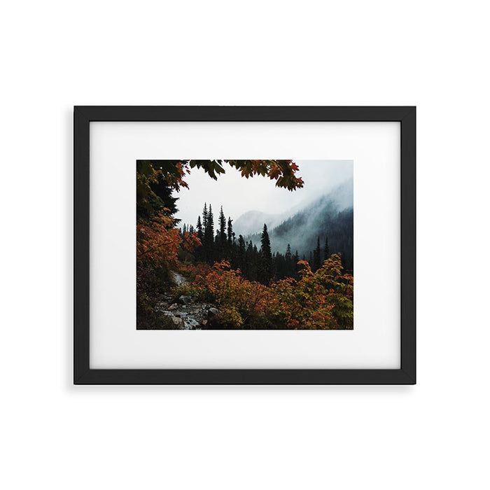 Fall Framed Trail Framed Art Print Gallery Image 1