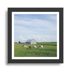 Farm Horses Framed Art Print Gallery Image 1