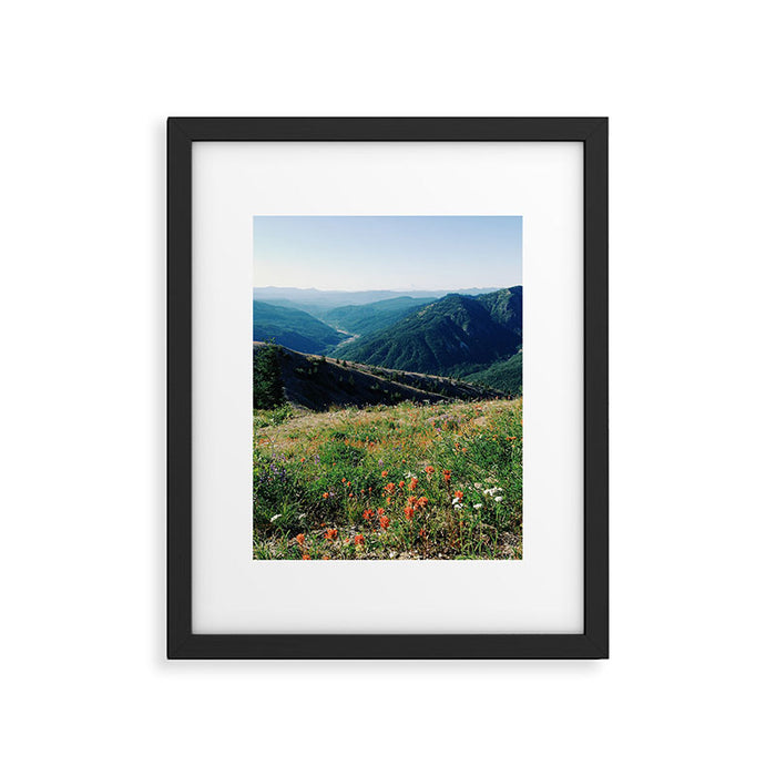 Gifford Pinchot National Forest Framed Art Print Gallery Image 1