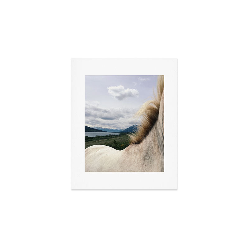 Horse Back Art Print Gallery Image 1