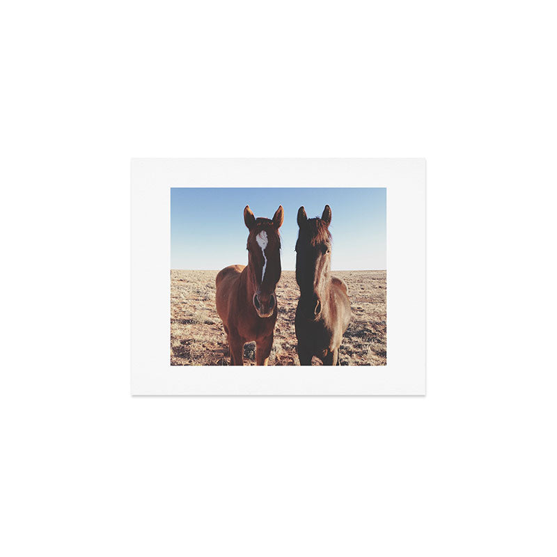 Horse Friends Art Print Gallery Image 1