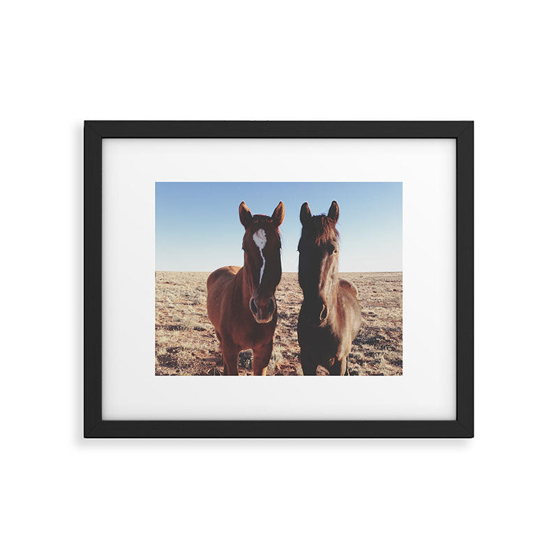 Horse Friends Framed Art Print Gallery Image 5