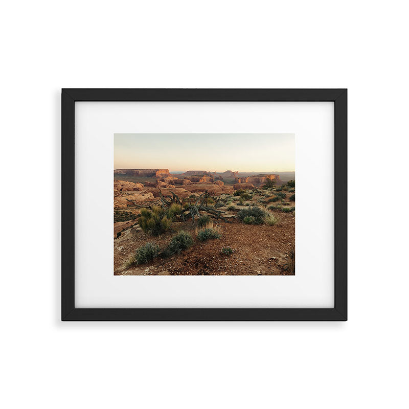 Monument Valley Morning Framed Art Print Gallery Image 5