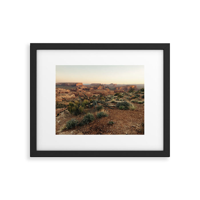 Monument Valley Morning Framed Art Print Gallery Image 1