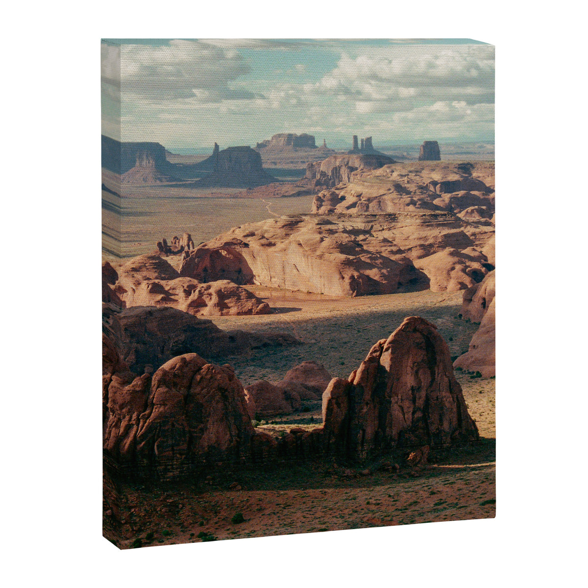 Monument Valley Overview Canvas Print Gallery Image 6