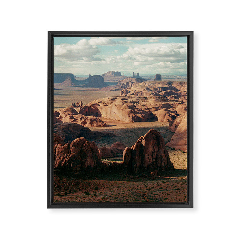 Monument Valley Overview Framed Canvas Print Gallery Image 6