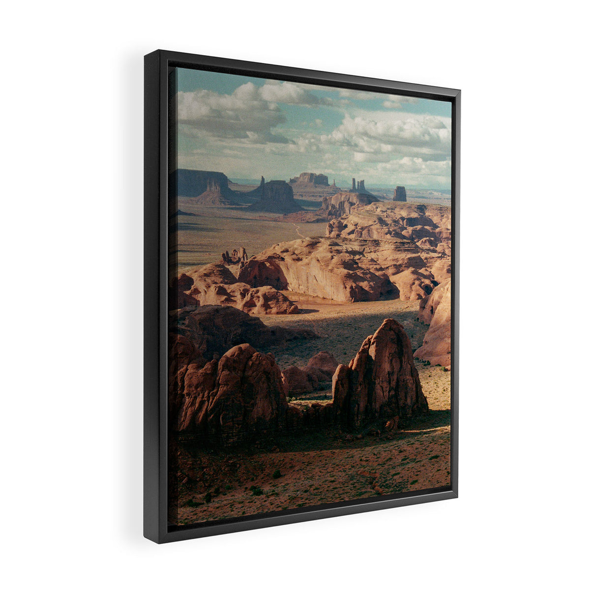 Monument Valley Overview Framed Canvas Print Gallery Image 2