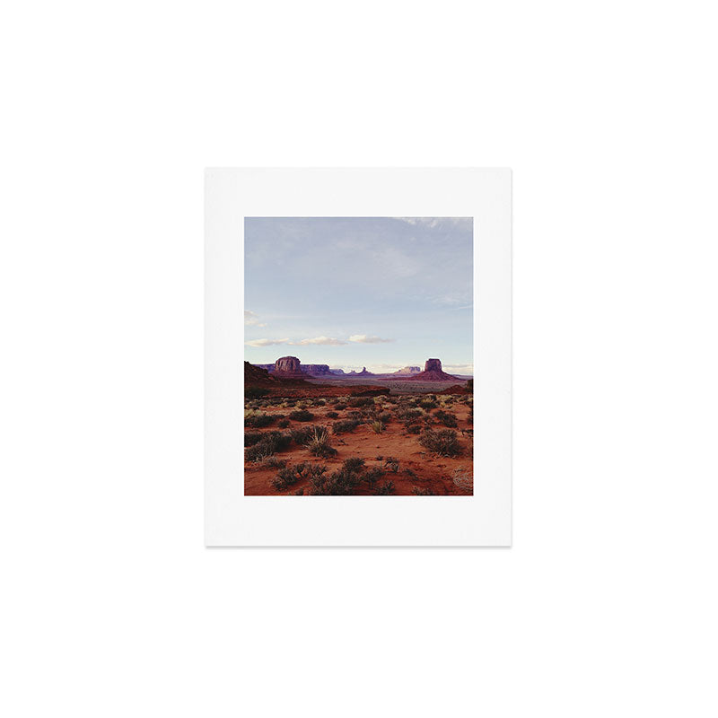 Monument Valley View Art Print Gallery Image 1
